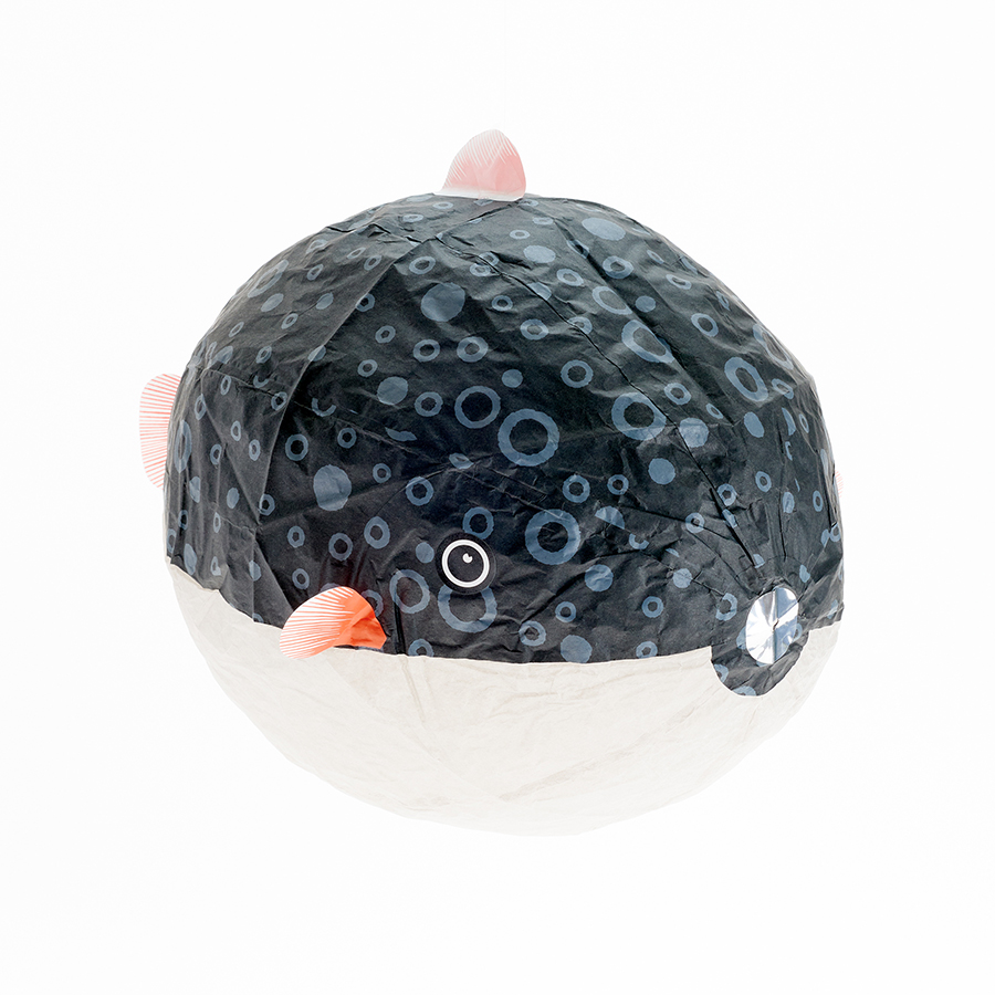 Paperballoon_Blowfish_Big_black-grey_1