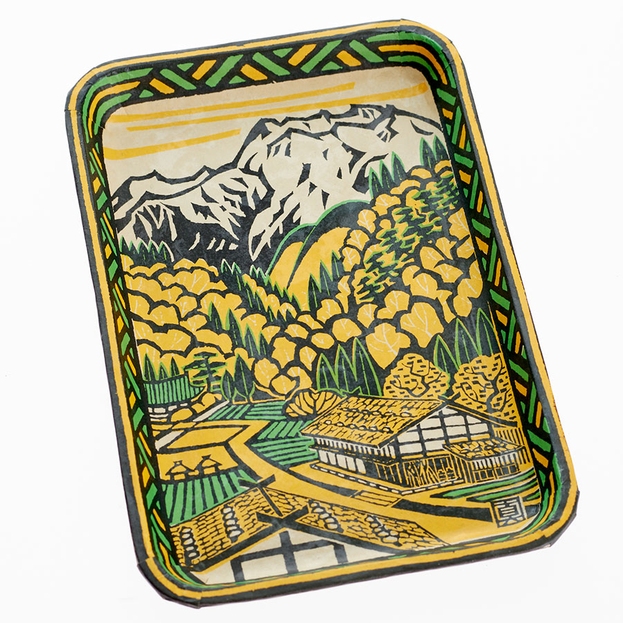 Shinkougei_Washipaper_Picture-Plate-L_Autumn