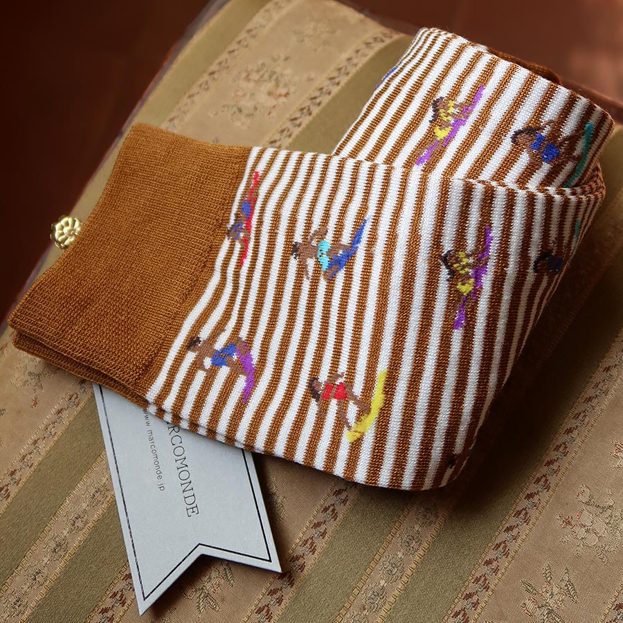 Marcomonde_Socks_Hawaii_Surfer_brown_1