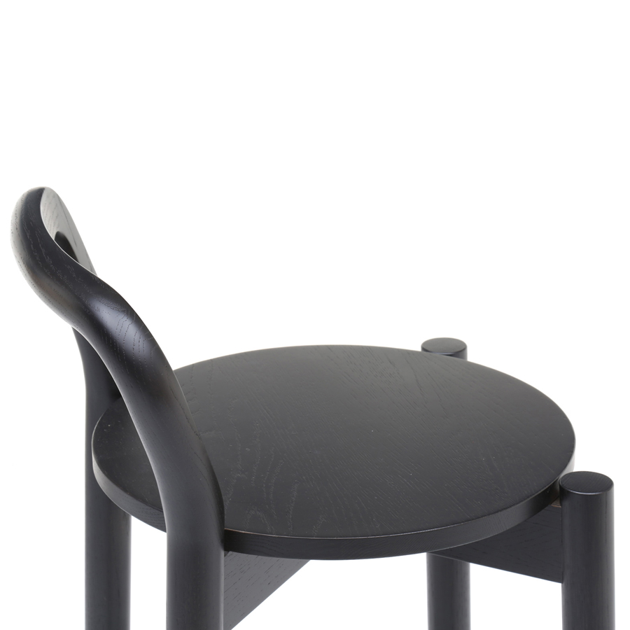 KNS_Castor_Barstool_High_black_detail